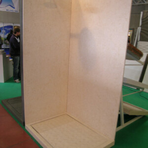 BOX DOCCIA IN MARMO SILVIA ORO CHIARO