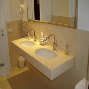 PIANO BAGNO IN MARMO SILVIA ORO