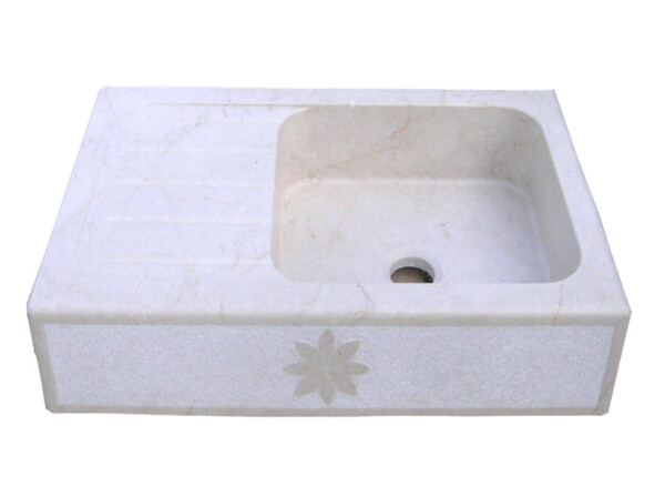 LAVELLO CUCINA MARMO BOTTICINO