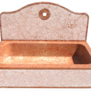 Lavello cucina in marmo Rosso Asiago