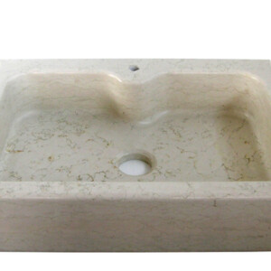 Lavello cucina una vasca in marmo biancone