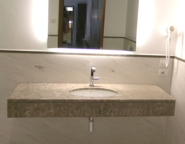PIANO BAGNO IN REPEN e GIADA WHITE - immagine 2