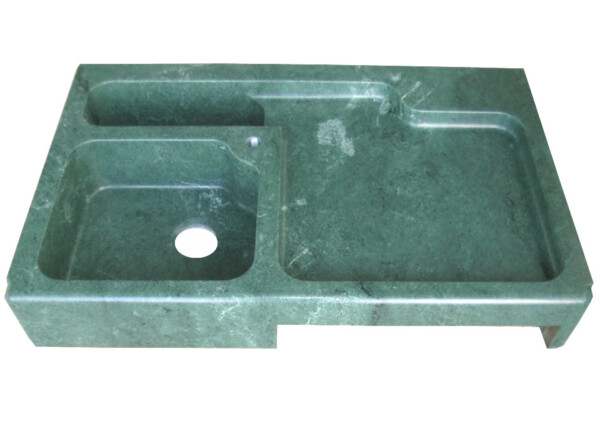 Lavello cucina in marmo Verde Guatemala - immagine 5
