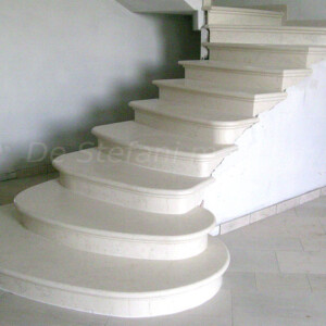 SCALE IN MARMO BIANCONE